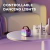Mini Karaoke Machine with 2 Wireless Microphones, TOP Kids Gifts for Girls Ages 3, 4, 5, 6, 7, 8, 9,10,11,12 +Year Old, 4-12 Years Old Birthday Toy Gift for Girls Boys Party (Purple)