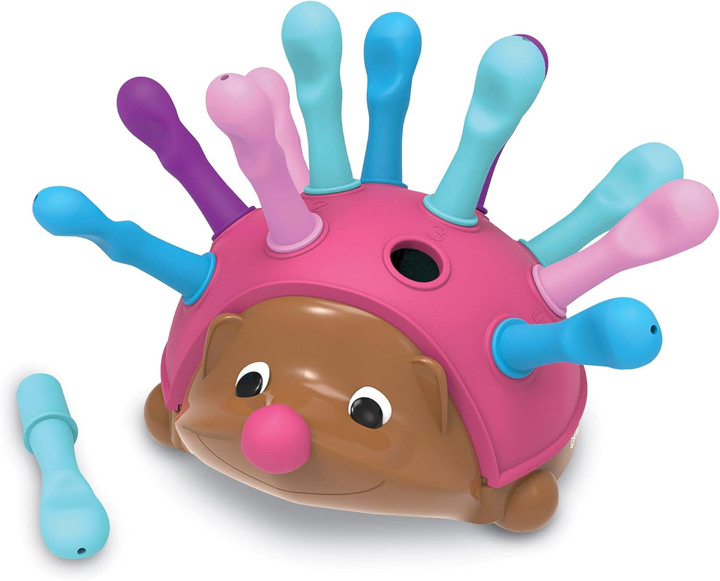 Spike the Fine Motor Hedgehog, Toddler Learning Toys, Fine Motor and Sensory Toys, Kids Easter Basket Stuffers, Ages 18+ Months,14 Pieces