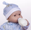 Twins 13" Realistic Soft Body Baby Dolls Berenguer Boutique | Twins Gift Set with Removable Outfits and Accessories | Pink and Blue | Caucasian | Ages 2+
