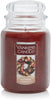 Home Sweet Home Scented, Classic 22Oz Large Jar Single Wick Candle, over 110 Hours of Burn Time, Ideal for Fall, Outdoors, Home and Christmas Decorations