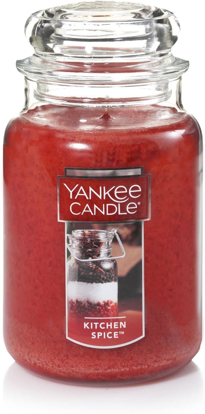 Home Sweet Home Scented, Classic 22Oz Large Jar Single Wick Candle, over 110 Hours of Burn Time, Ideal for Fall, Outdoors, Home and Christmas Decorations