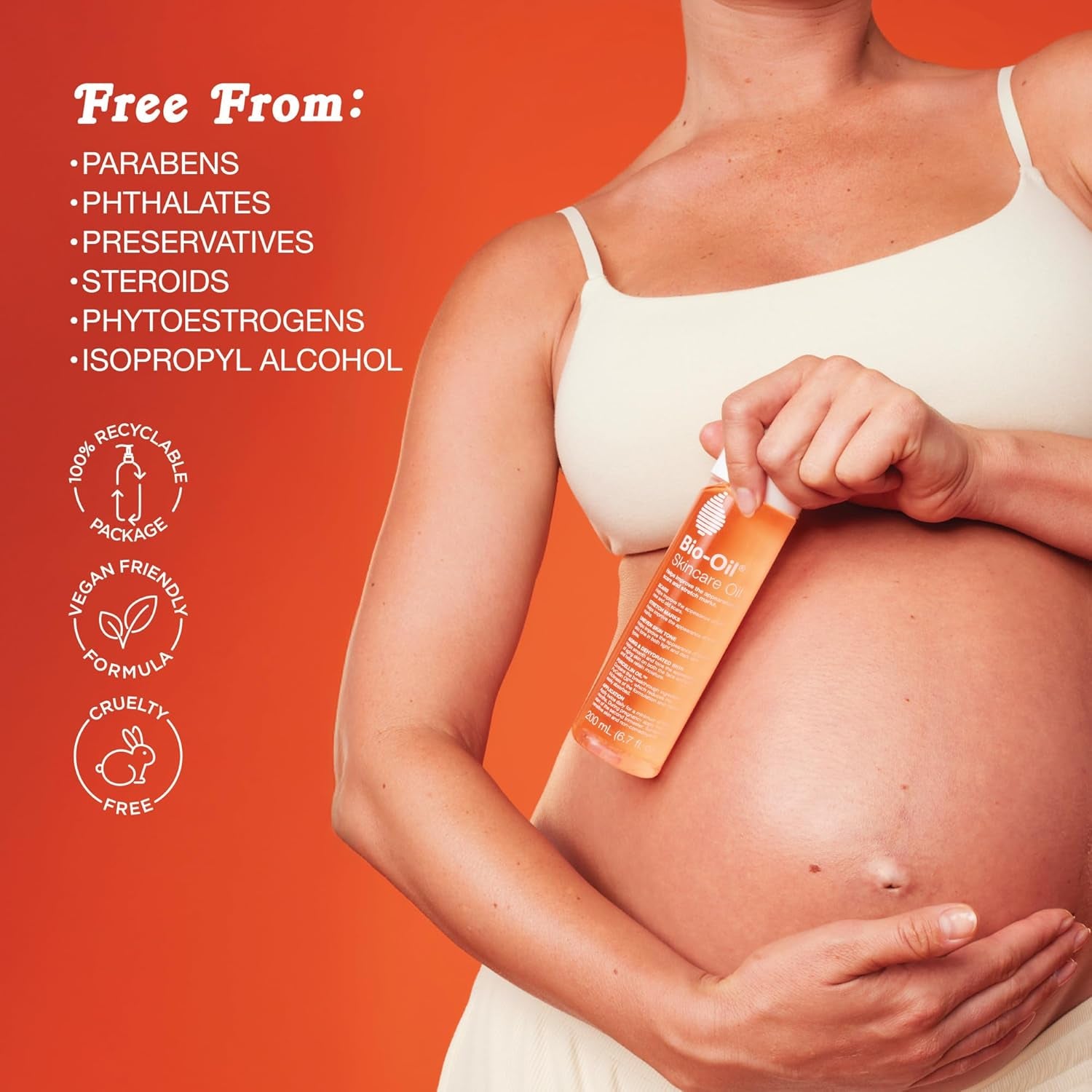 Skincare Set for Scars, Stretch Marks, and Dry Skin, 3 Pc Travel Size Kit Includes Skin Care Oil (2 Oz), Dry Skin Gel (1.7 Oz), and Body Lotion (5.7 Oz), Pregnancy and Maternity Stretch Marks
