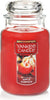 Home Sweet Home Scented, Classic 22Oz Large Jar Single Wick Candle, over 110 Hours of Burn Time, Ideal for Fall, Outdoors, Home and Christmas Decorations