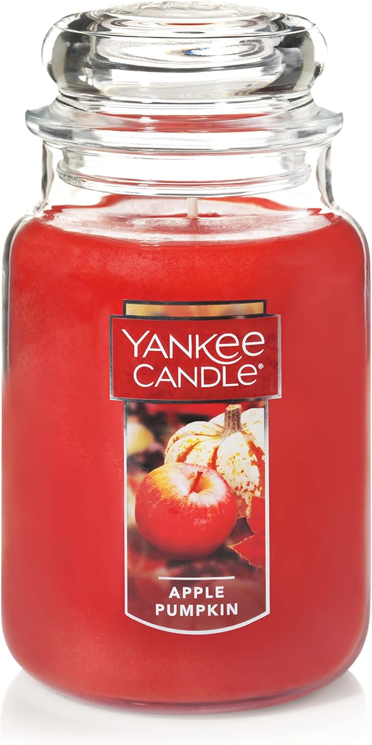 Home Sweet Home Scented, Classic 22Oz Large Jar Single Wick Candle, over 110 Hours of Burn Time, Ideal for Fall, Outdoors, Home and Christmas Decorations