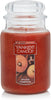 Home Sweet Home Scented, Classic 22Oz Large Jar Single Wick Candle, over 110 Hours of Burn Time, Ideal for Fall, Outdoors, Home and Christmas Decorations