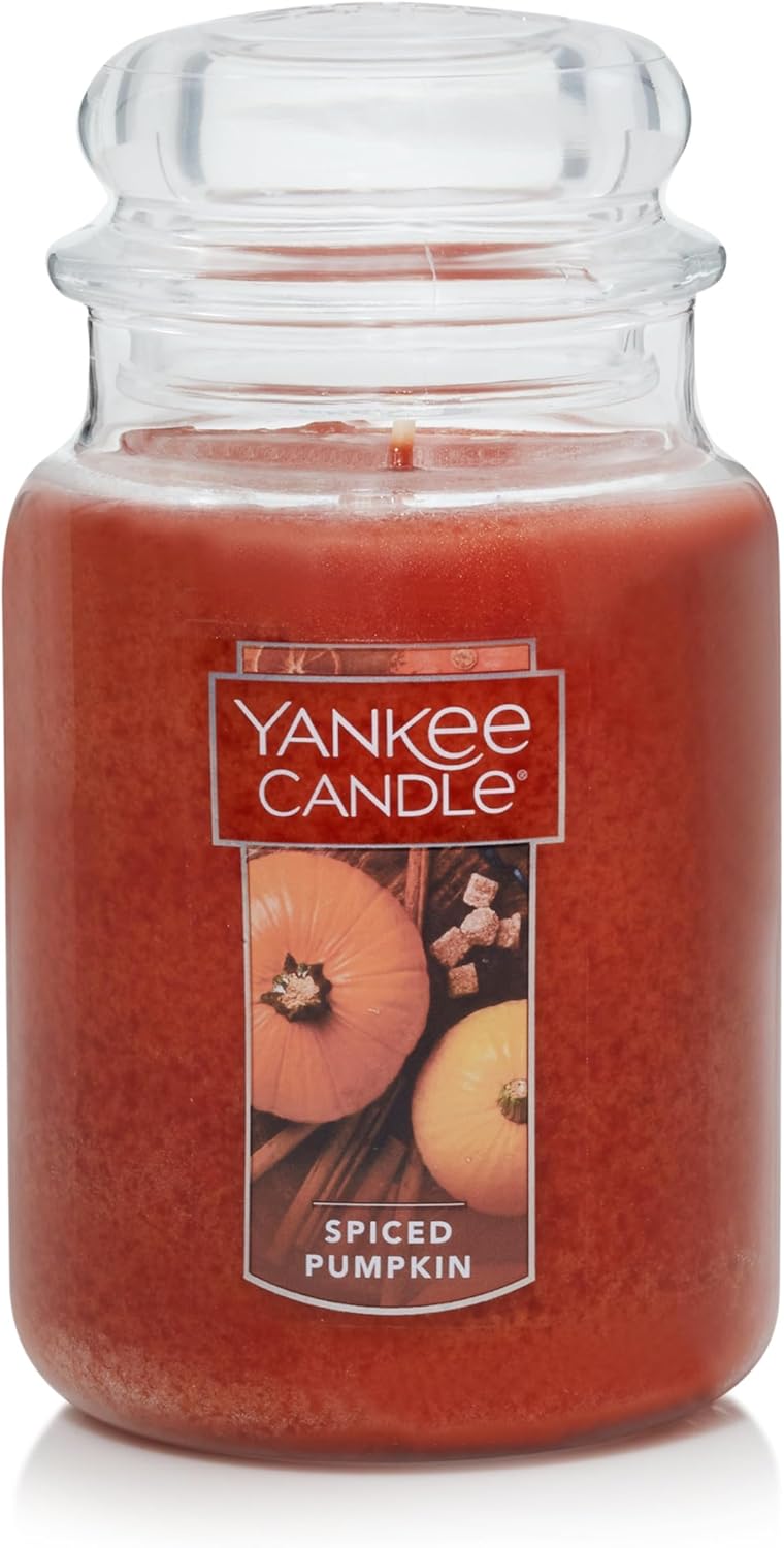 Home Sweet Home Scented, Classic 22Oz Large Jar Single Wick Candle, over 110 Hours of Burn Time, Ideal for Fall, Outdoors, Home and Christmas Decorations