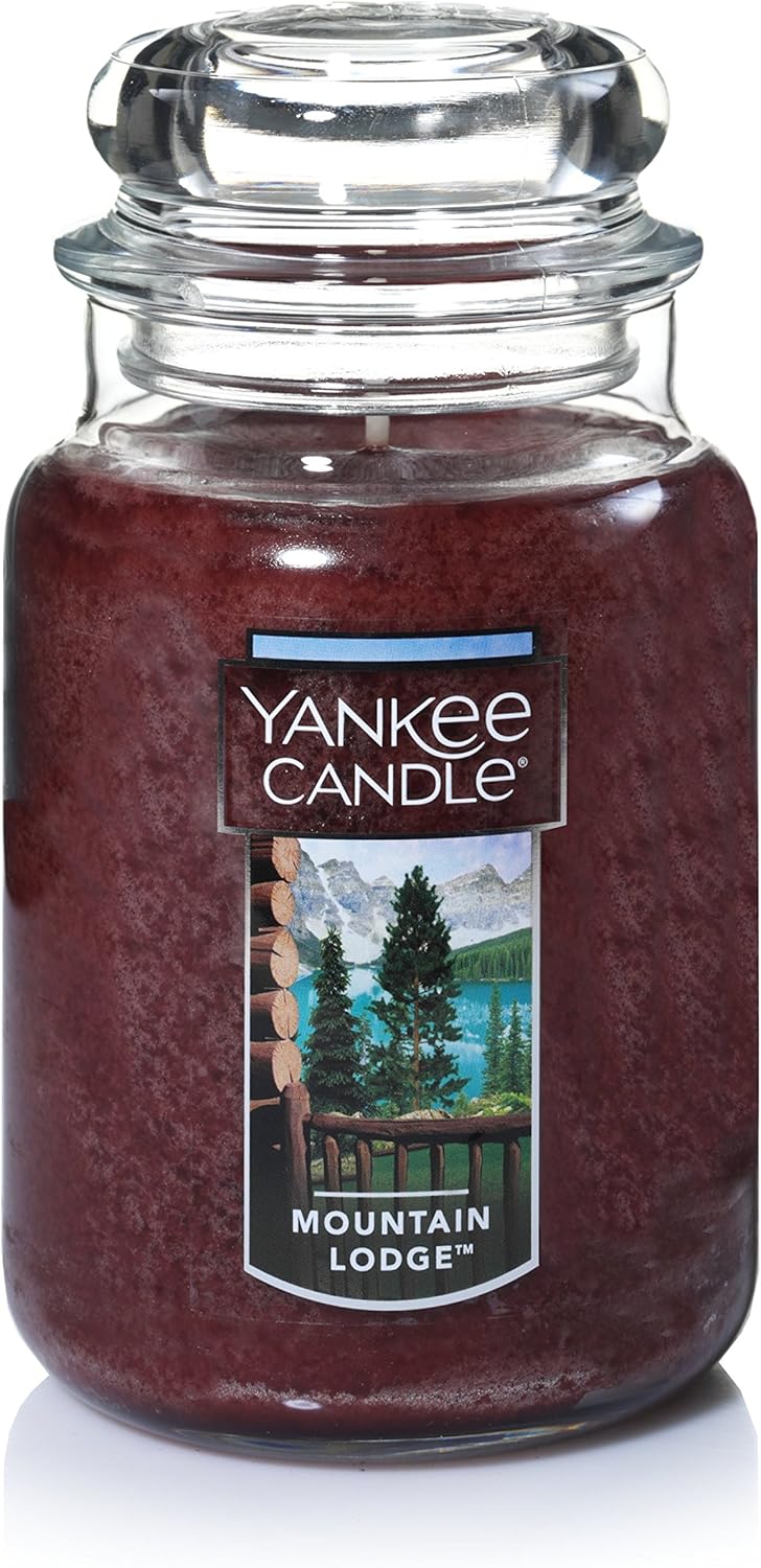 Home Sweet Home Scented, Classic 22Oz Large Jar Single Wick Candle, over 110 Hours of Burn Time, Ideal for Fall, Outdoors, Home and Christmas Decorations