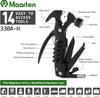 Stocking Stuffers for Adults Men - Gifts for Dad from Daughter Son - Upgraded 14 in 1 Hammer Multitool with Safety Lock, Screwdriver Set and Durable Sheath - Ideal Birthday Gift for Father